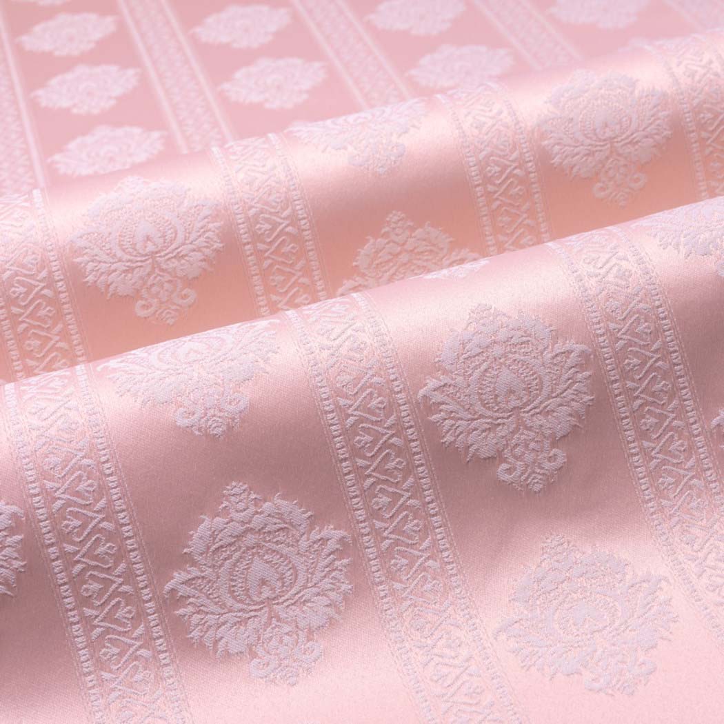 Floral Stripe Damask Fabric