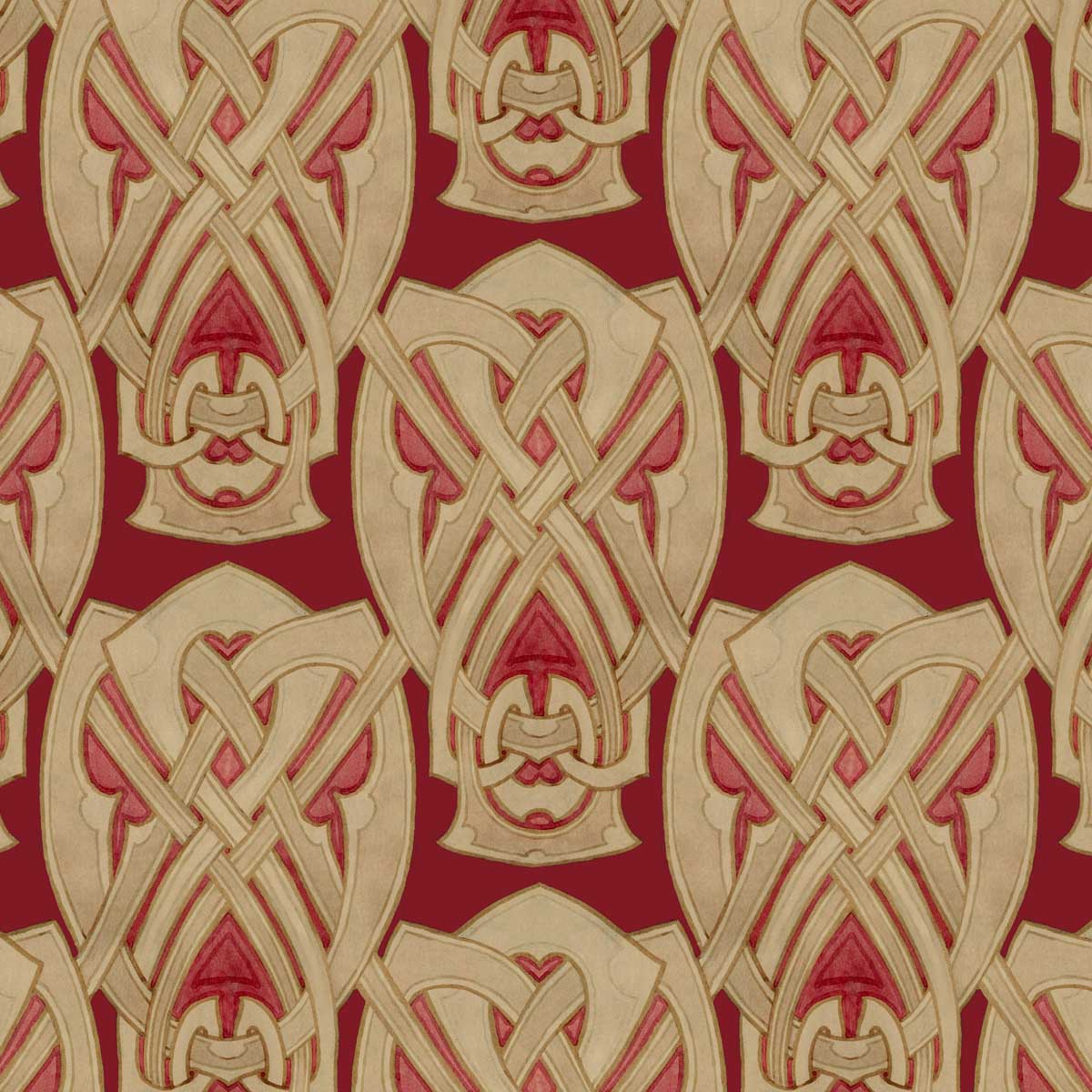 Archibald Knox Fabric Textile Design