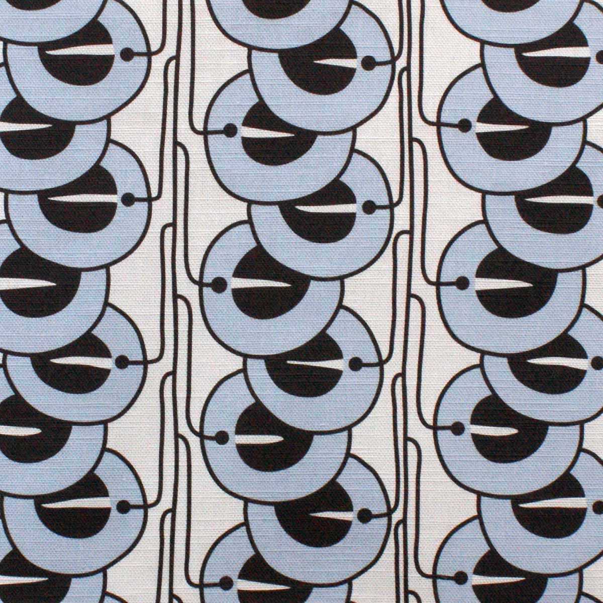Koloman Moser Designs Baumfalke Blau