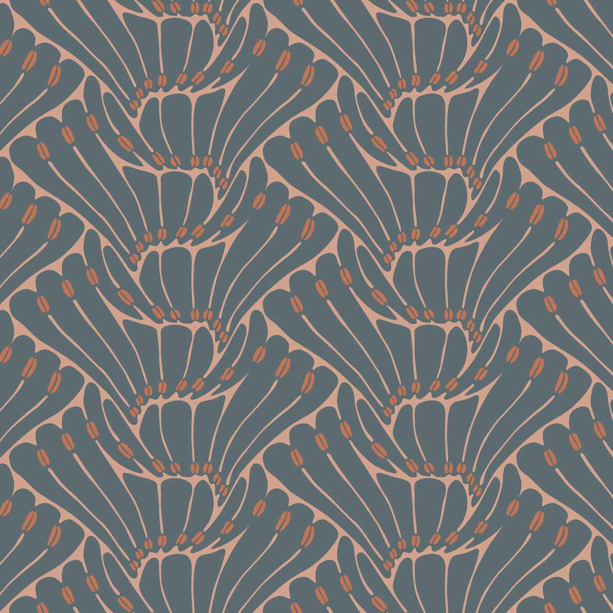 Koloman Moser Designs Liebesflugel (wings of love)