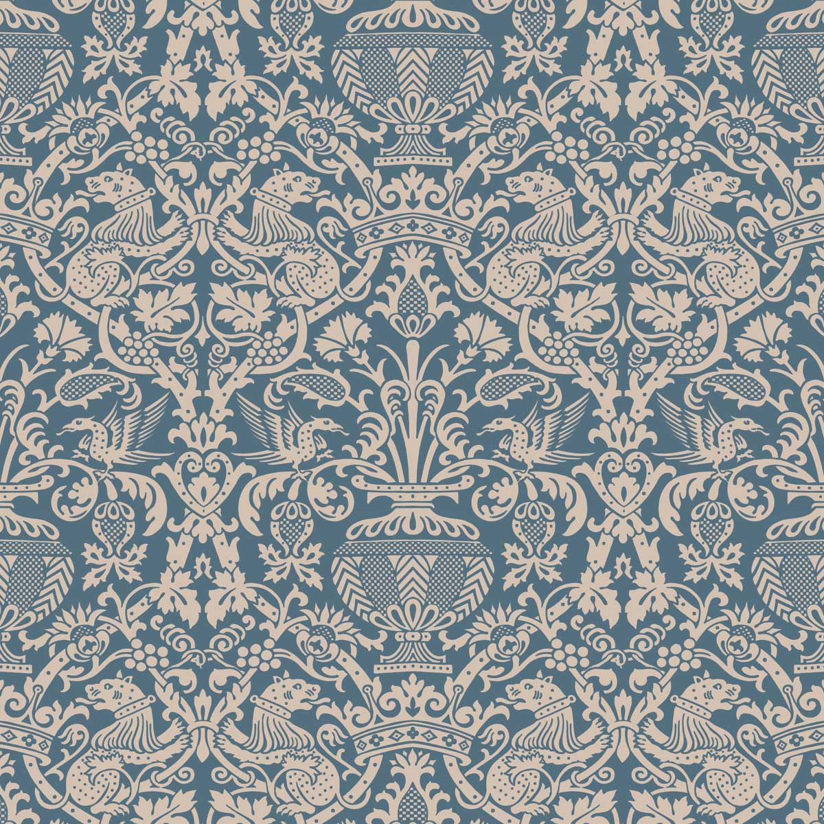 Thomas Wardle Leopard Curtain Upholstery Fabric