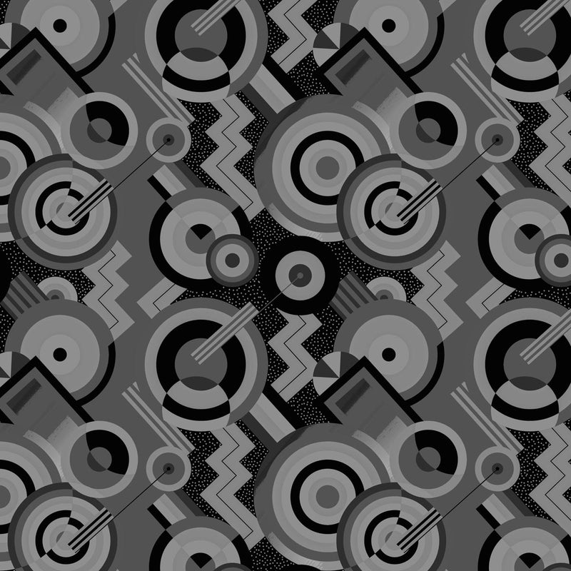 Geometric Art Deco Fabric