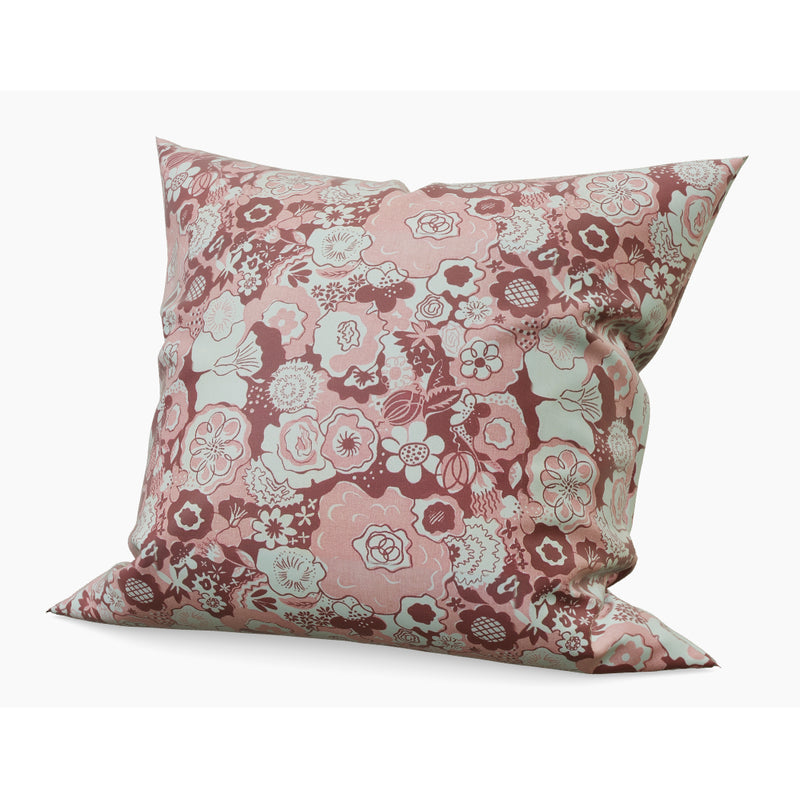 Flowerbed fabric designed by Marguerita Mergentime