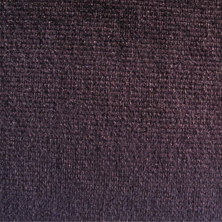 plain  purple velvet curtain and upholstery fabric - Oberon Tourmaline Plain