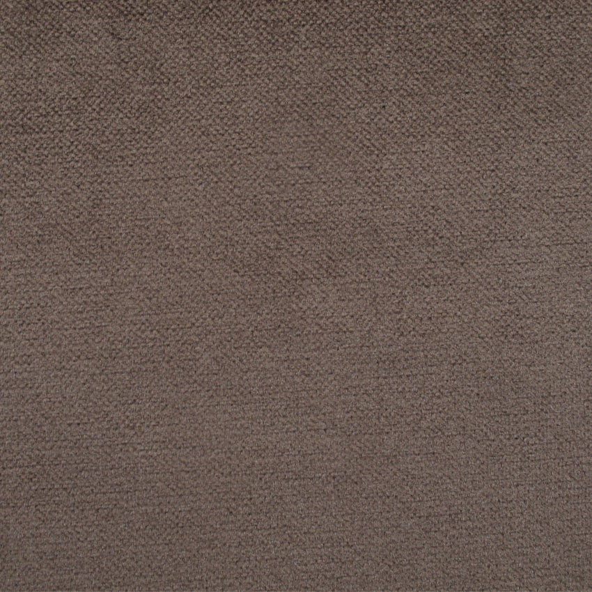 plain  brown velvet curtain and upholstery fabric - Oberon Mocha Plain