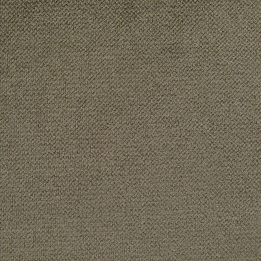plain  green velvet curtain and upholstery fabric - Oberon Lichen Plain