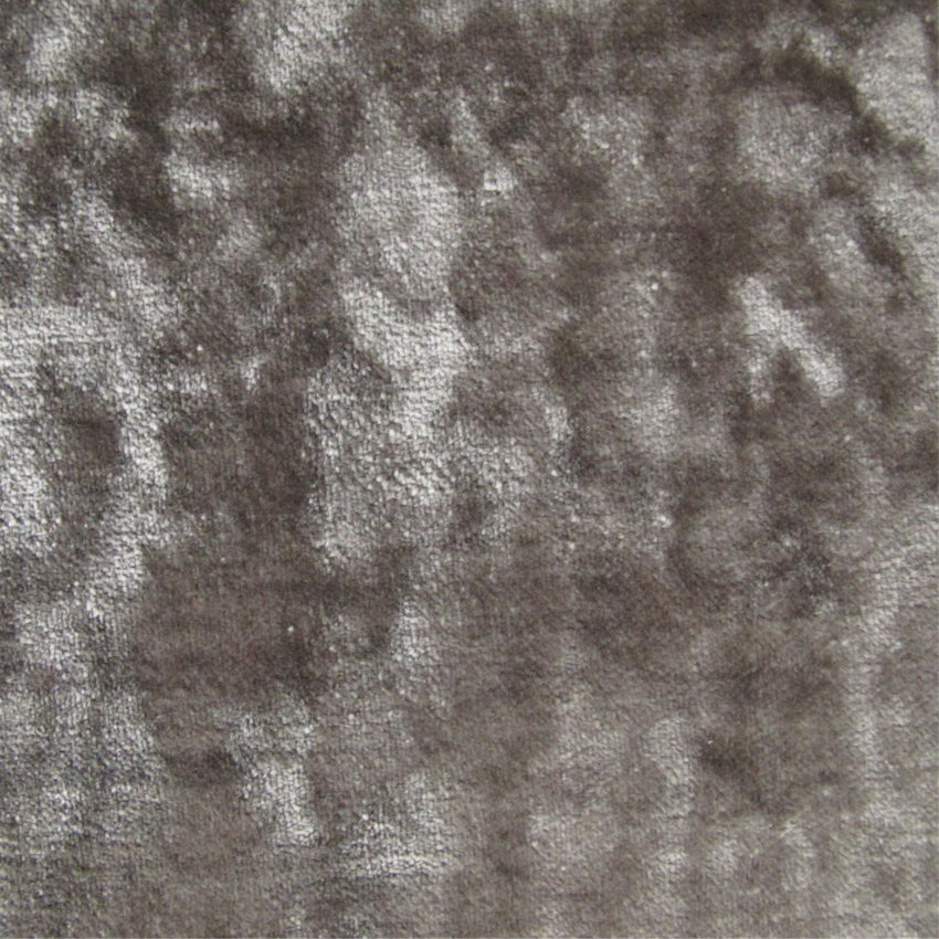 plain  luxurious and hardwearing grey velvet curtain and upholstery fabric - Tabley Shade Plain