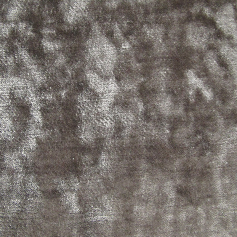 plain  luxurious and hardwearing grey velvet curtain and upholstery fabric - Tabley Shade Plain