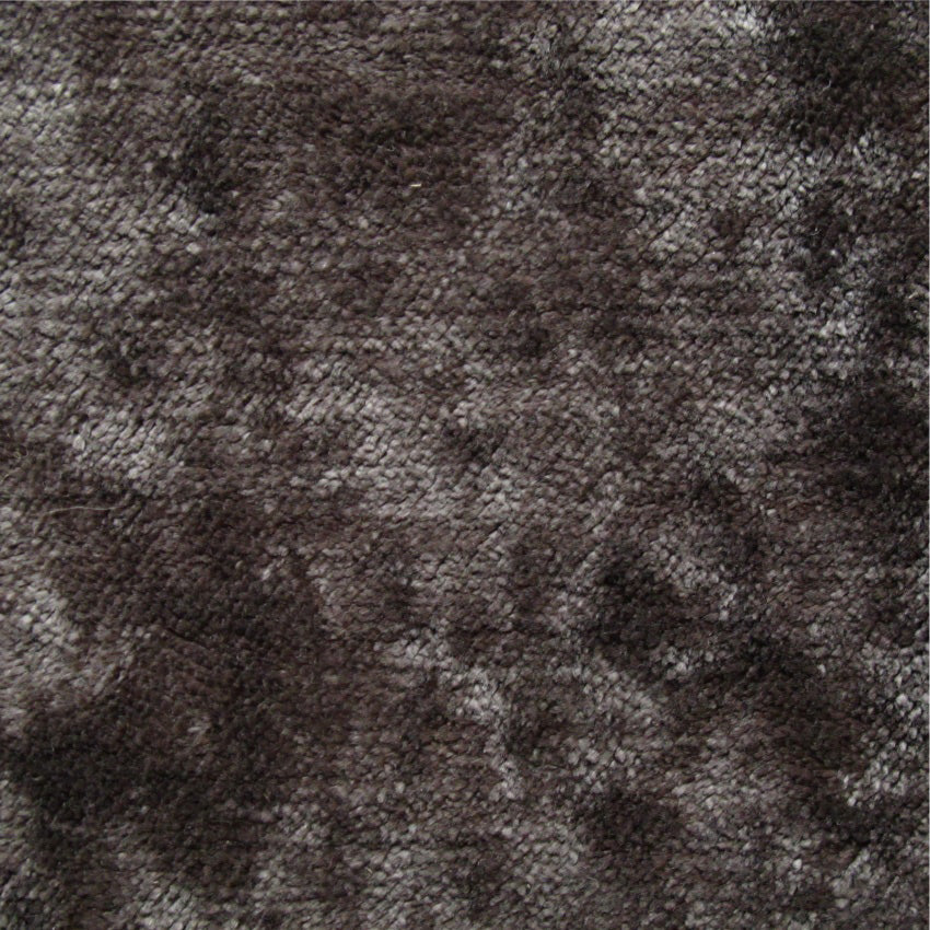 plain  luxurious and hardwearing brown velvet curtain and upholstery fabric - Tabley Loam Plain