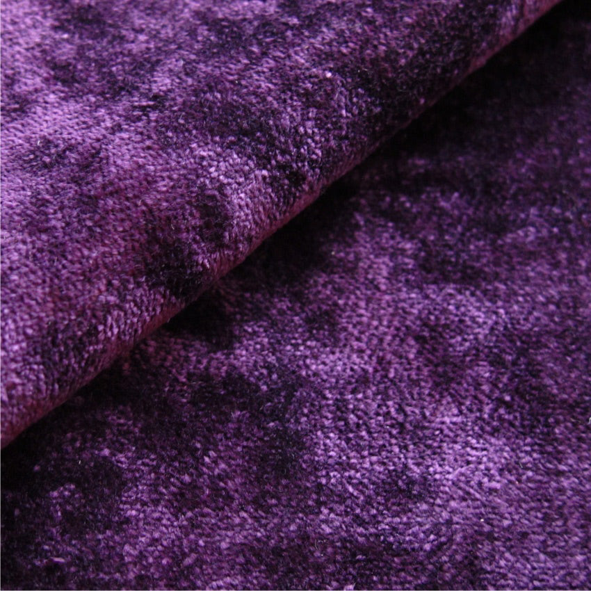 Tabley Velvet Purple Plain