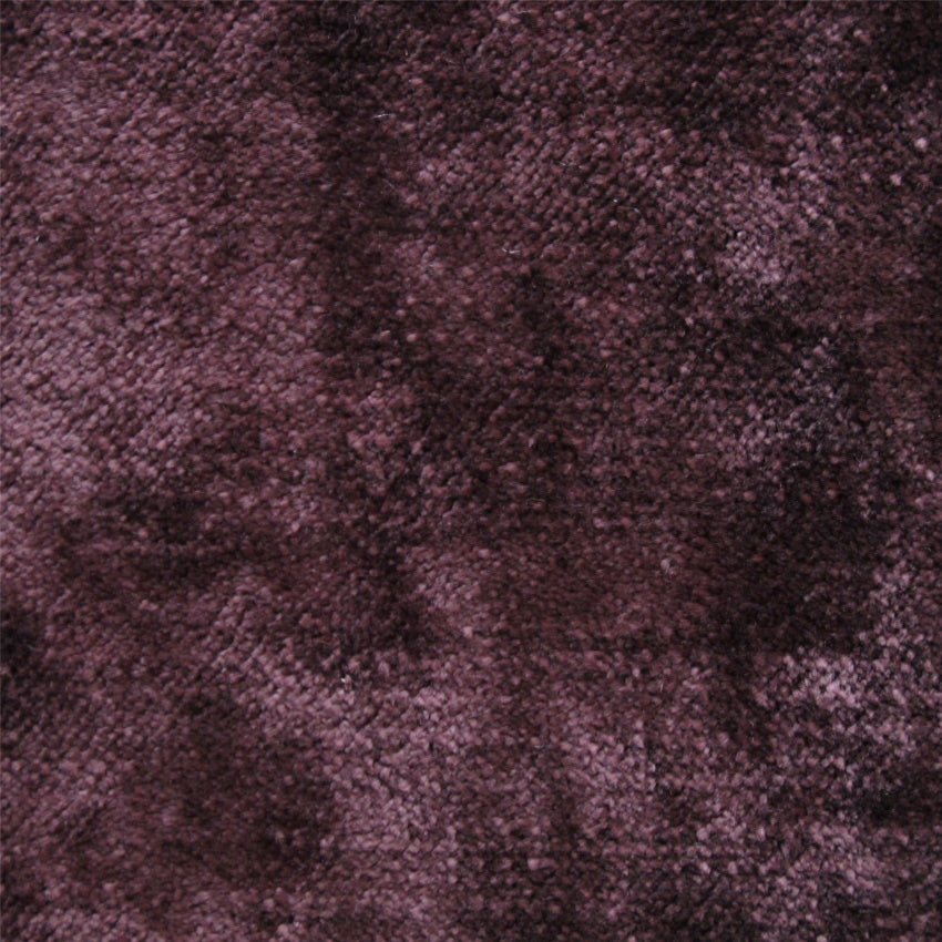 plain  luxurious and hardwearing mauve velvet curtain and upholstery fabric - Tabley Mulberry Plain