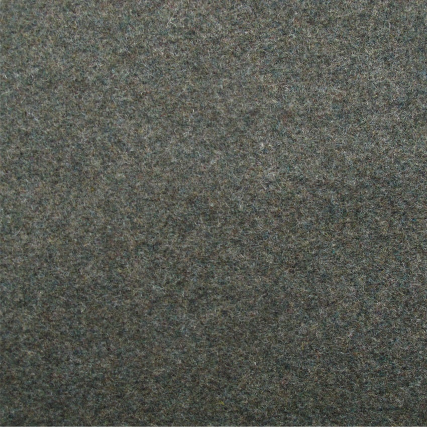 plain  green wool curtain and upholstery fabric - Iona Forest Plain