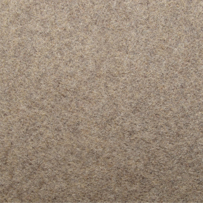 plain  brown wool curtain and upholstery fabric - Iona Otter Plain