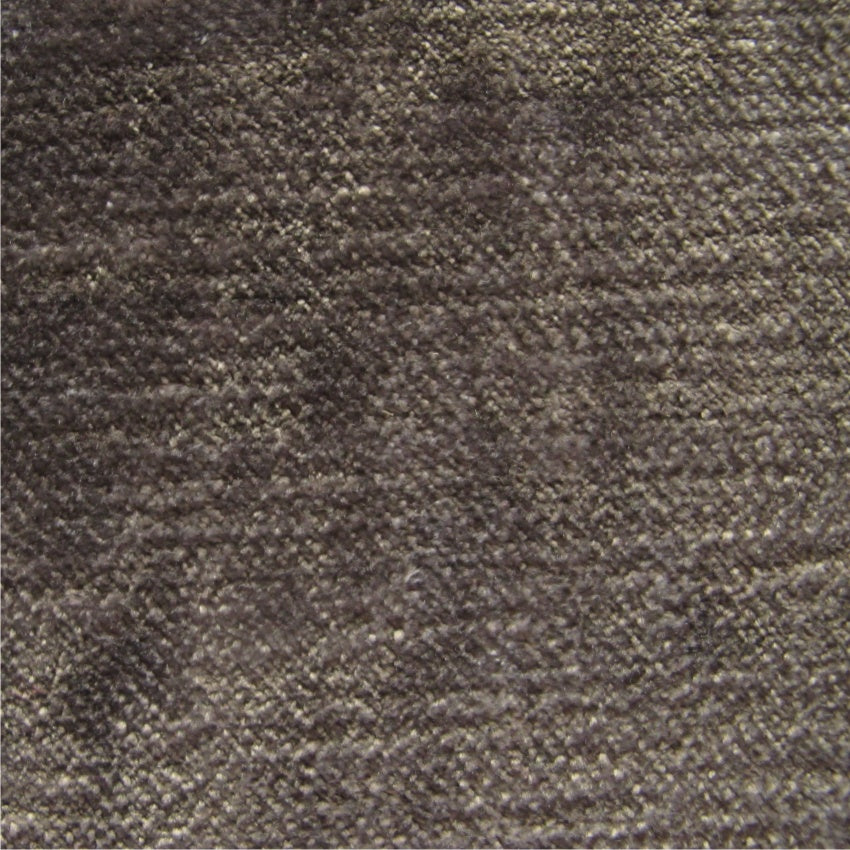 plain  luxurious and hardwearing brown velvet curtain and upholstery fabric - Tabley Truffle Plain