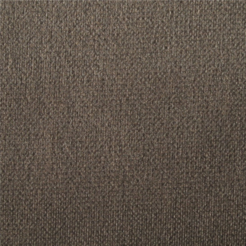 plain  brown velvet curtain and upholstery fabric - Oberon Bittern Plain