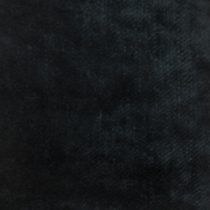 plain  luxurious and hardwearing black velvet curtain and upholstery fabric - Tabley Night Sky Plain