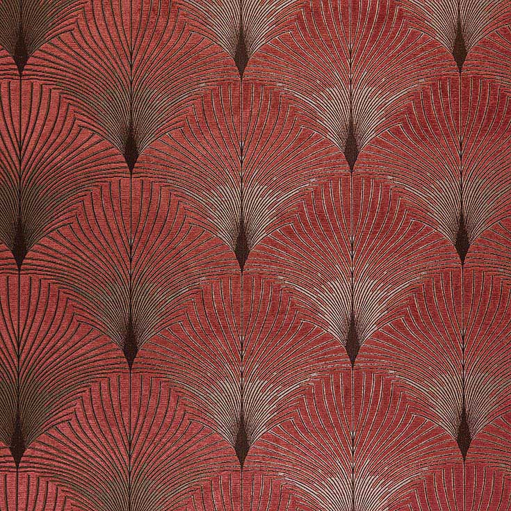 pink and gold art deco curtain upholstery fabric