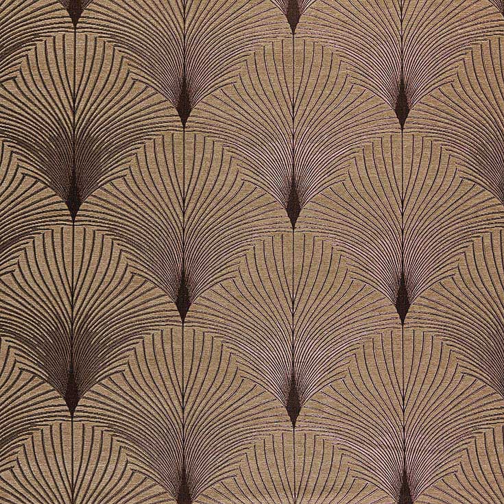 gold art deco curtain upholstery fabric