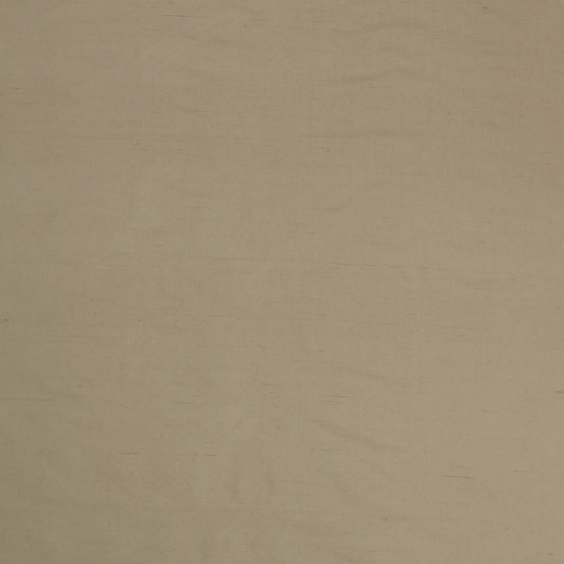 plain  taupe pure silk curtain and upholstery fabric - Da Vinci Pure Silk Mushroom