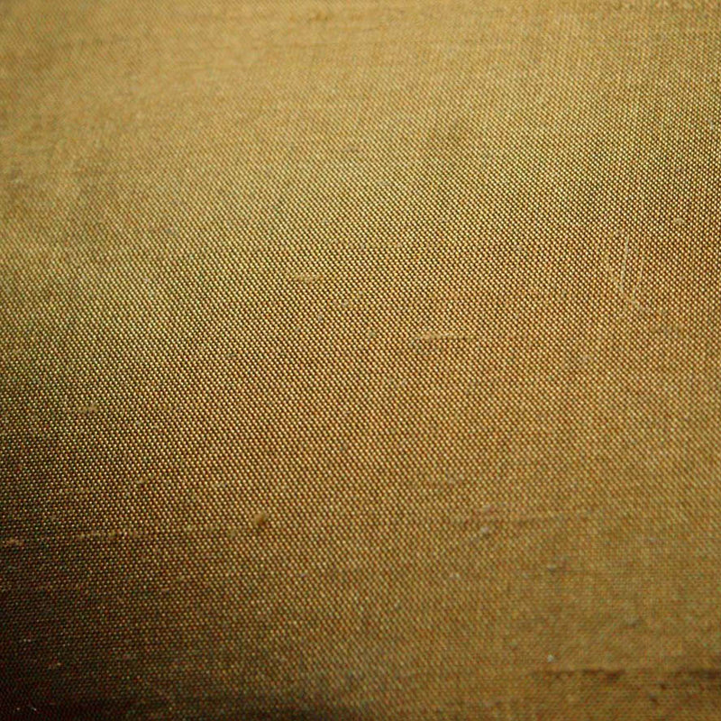 plain  green pure silk curtain and upholstery fabric - Da Vinci Pure Silk Gravel