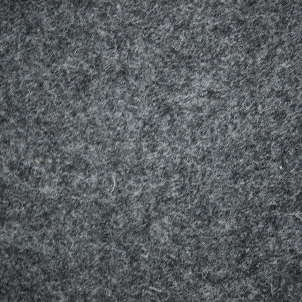 plain  grey wool curtain and upholstery fabric - Iona Slate Plain