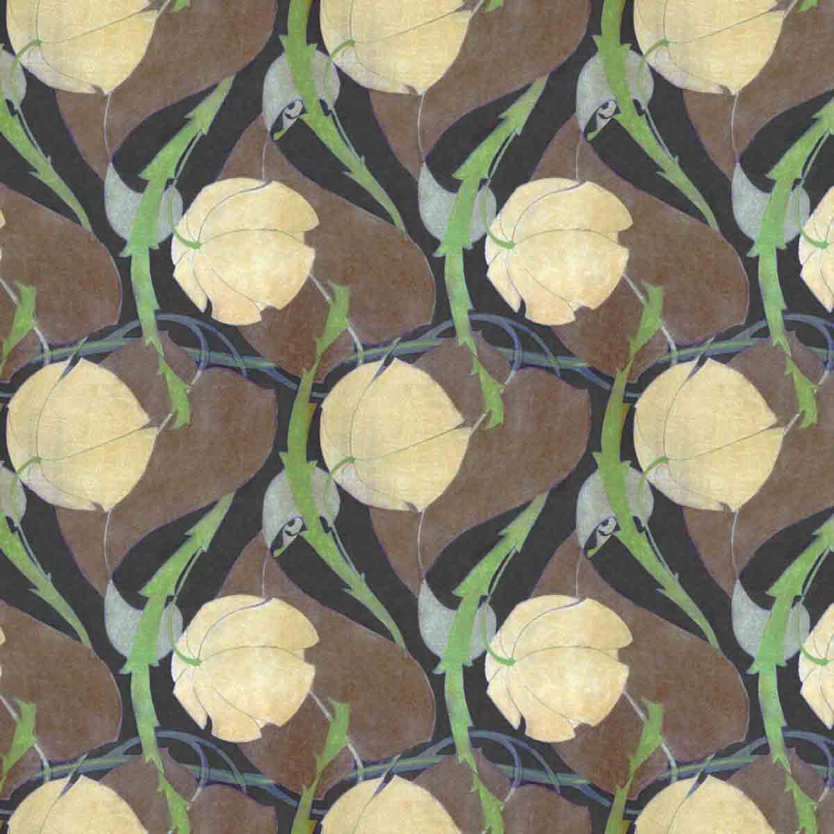 Archibald Knox Designs Blossoms