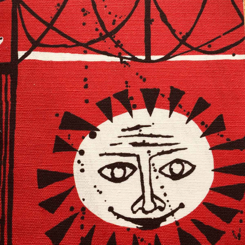 Mid Century Prints Robert Stewart  Sunman Red