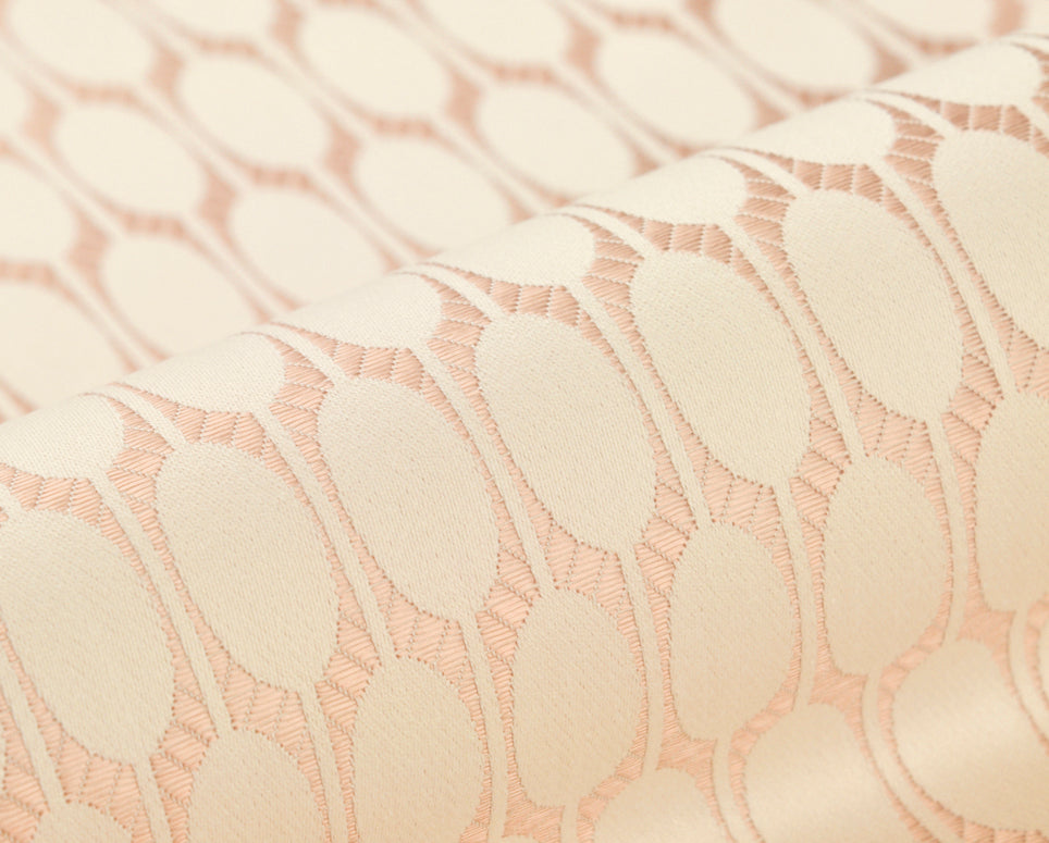 bronze and cream art deco curtain upholstery fabric