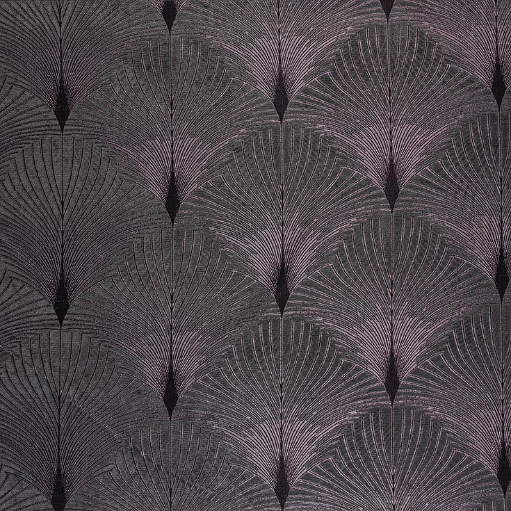 grey art deco curtain upholstery fabric