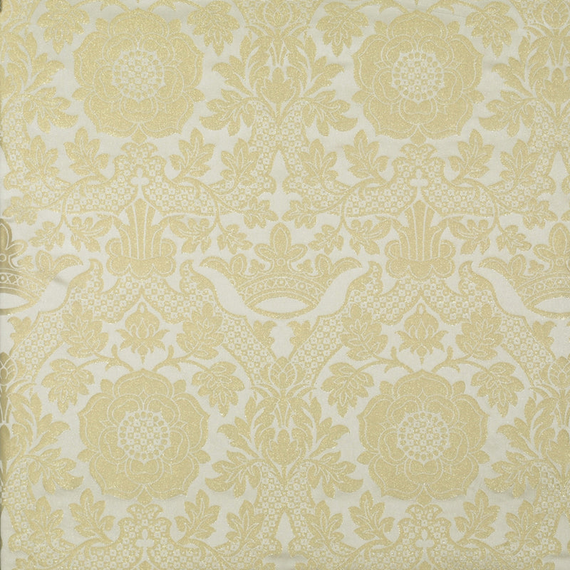 Hampton Court Rose Brocade Ivory