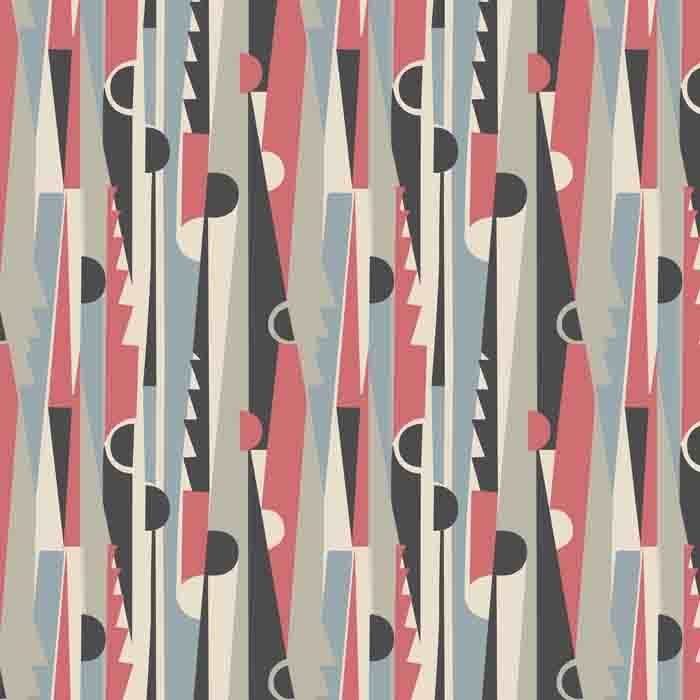 art deco textile design