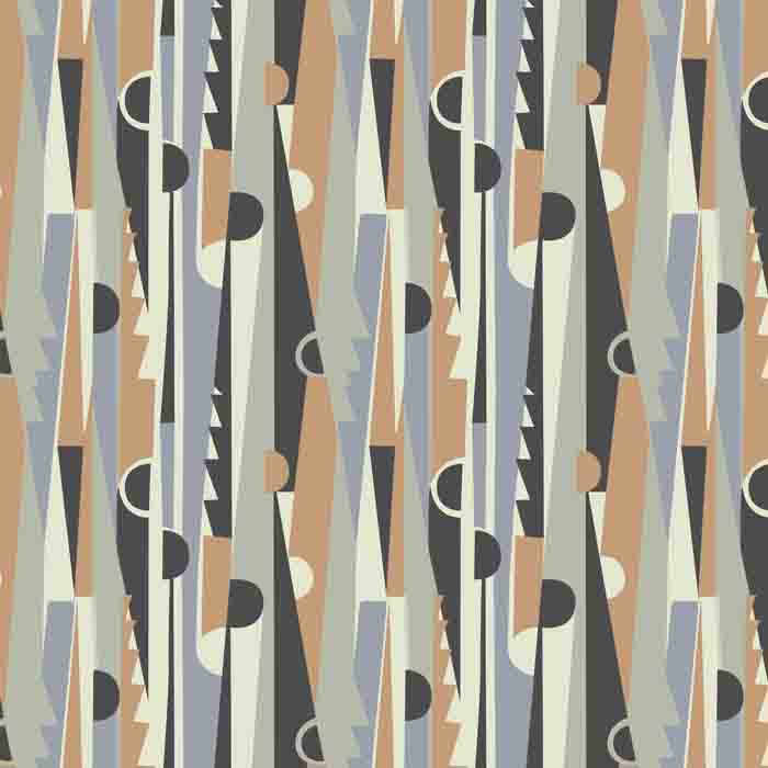 art deco textile design