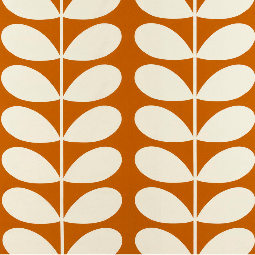 Orla Kiely Giant Stem Orange fabric