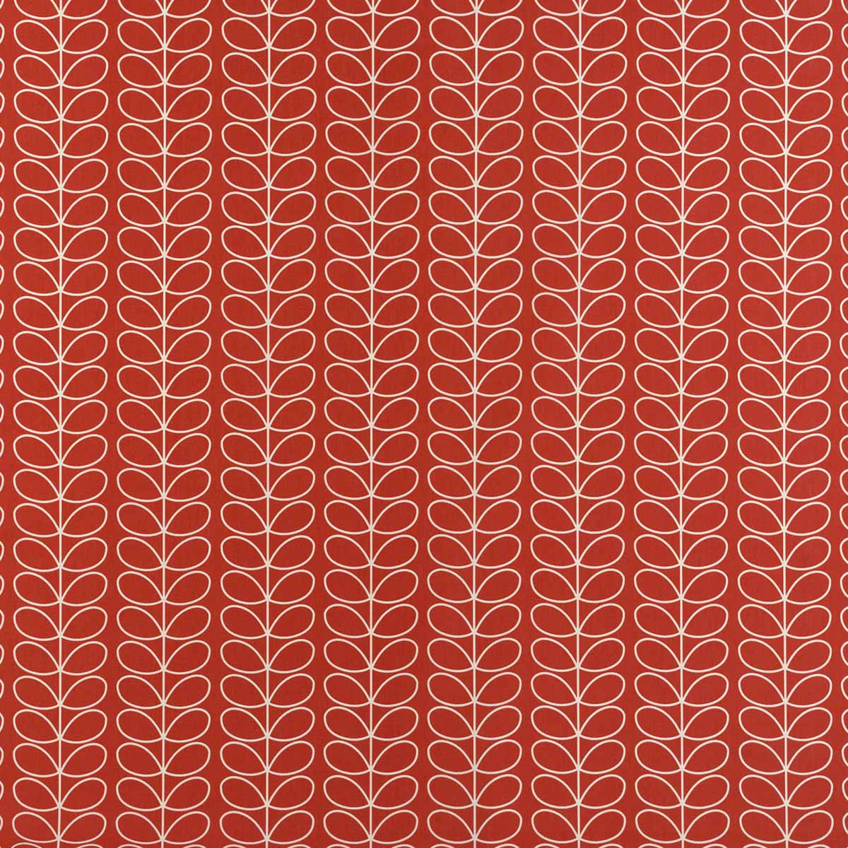 Orla Kiely Linear Stem Tomato fabric