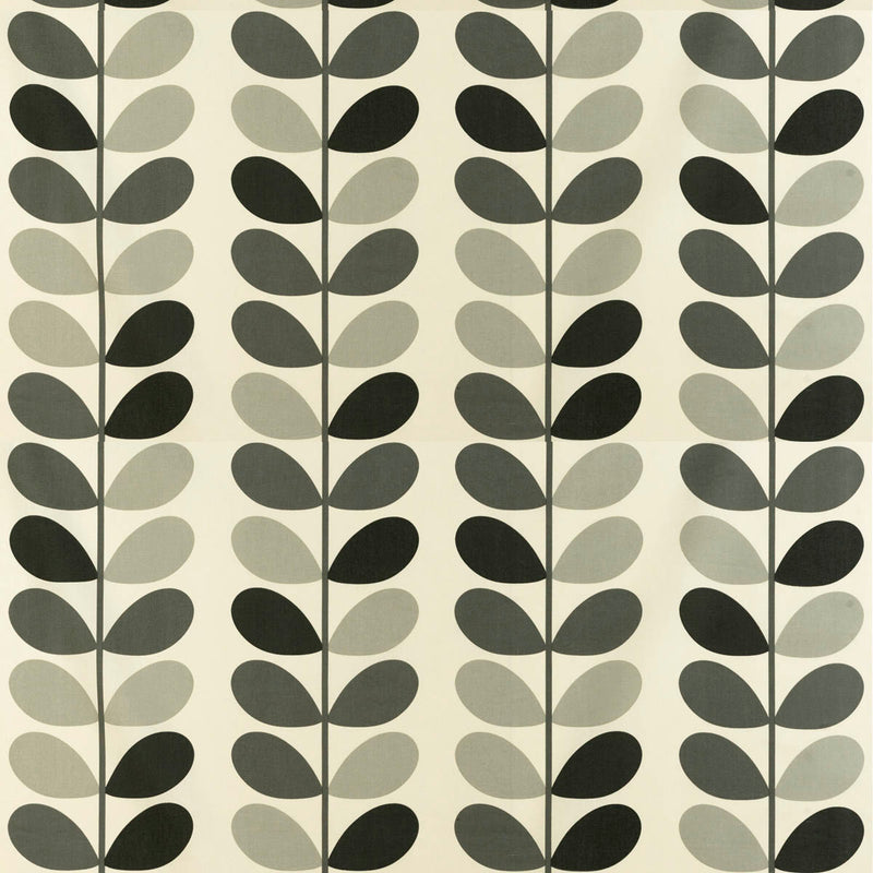 Orla Kiely Multistem Warm Grey fabric