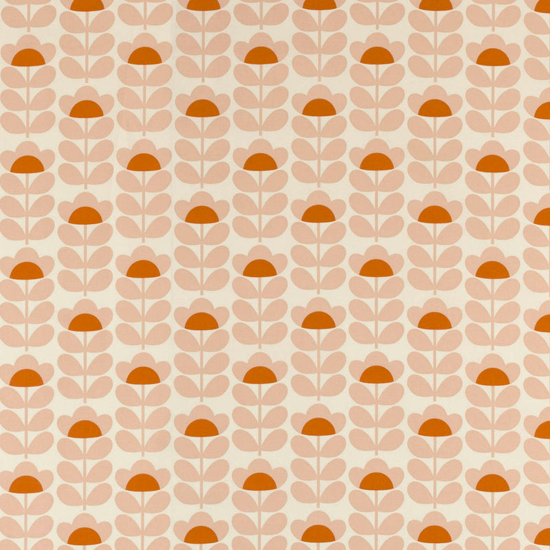 Orla Kiely Sweet Pea Orange fabric