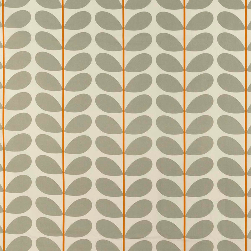 Orla Kiely Two Colour Stem Warm Grey fabric