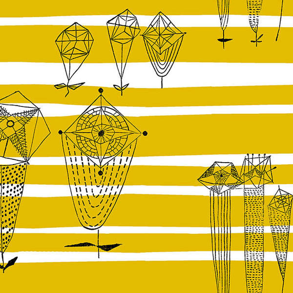 Lucienne Day Trio Yellow