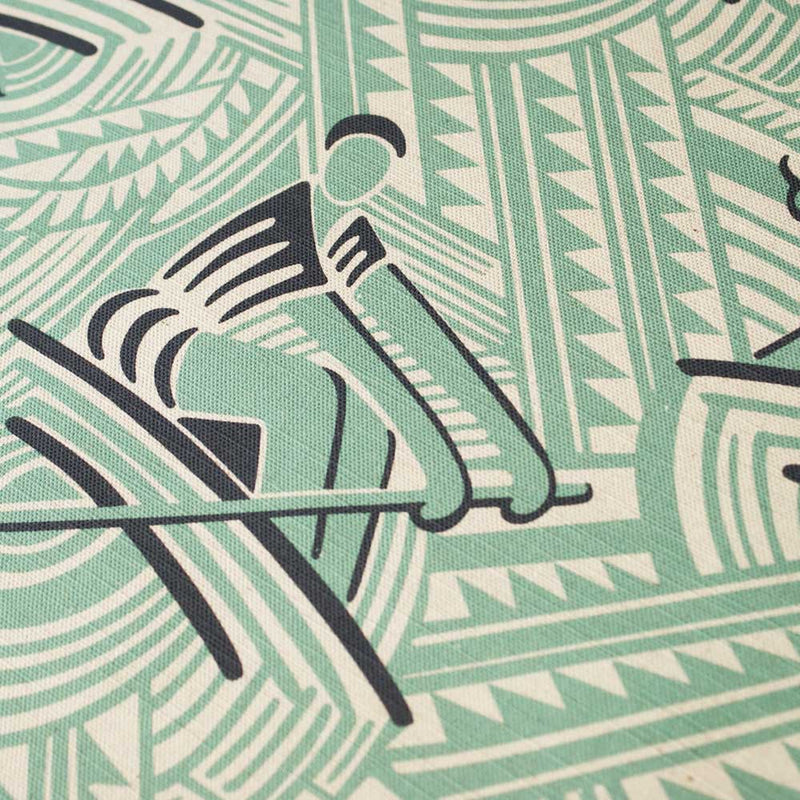 Deco Eclectic Rowers Green