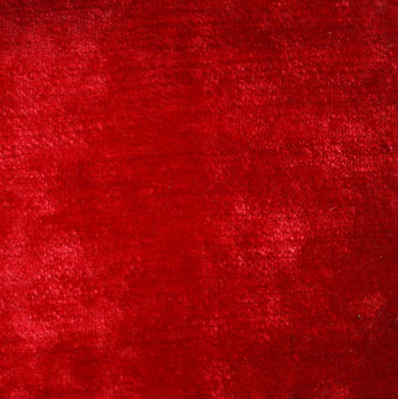 plain  luxurious and hardwearing red velvet curtain and upholstery fabric - Tabley Red Plain