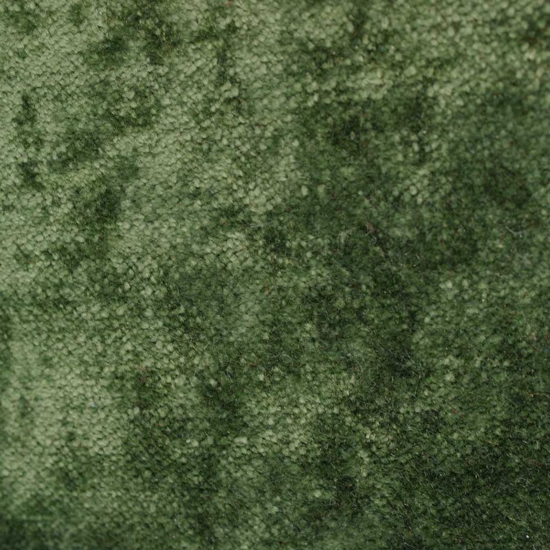 plain  luxurious and hardwearing green velvet curtain and upholstery fabric - Tabley Conifer Plain