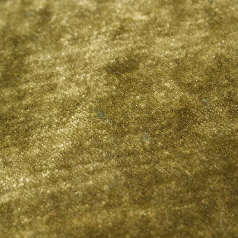 plain  luxurious and hardwearing green velvet curtain and upholstery fabric - Tabley Mossy Plain
