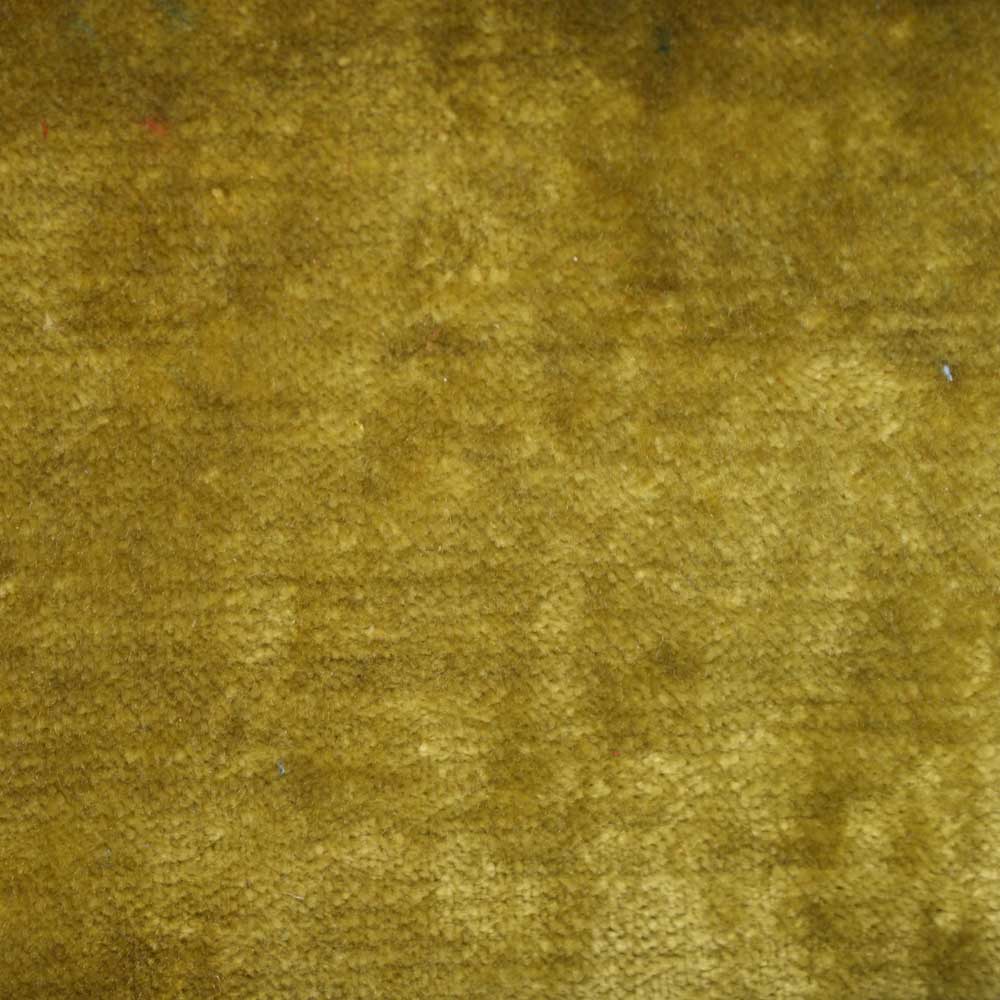 plain  luxurious and hardwearing green velvet curtain and upholstery fabric - Tabley Olivia Plain