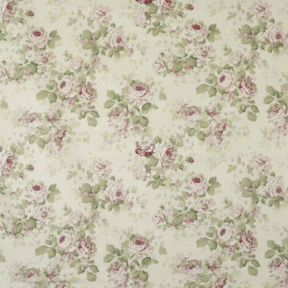 floral linen curtain fabric