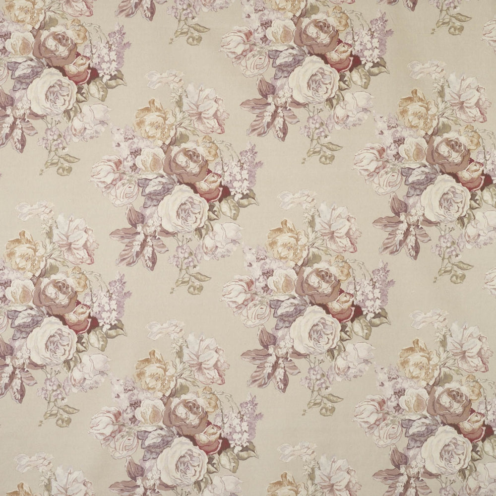 floral linen curtain fabric