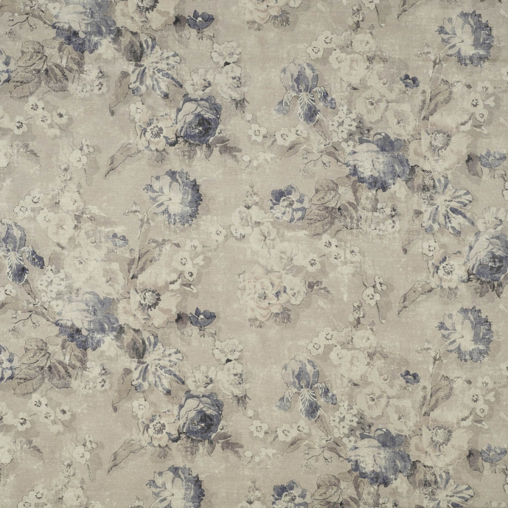 floral linen curtain fabric