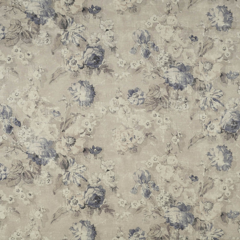 floral linen curtain fabric