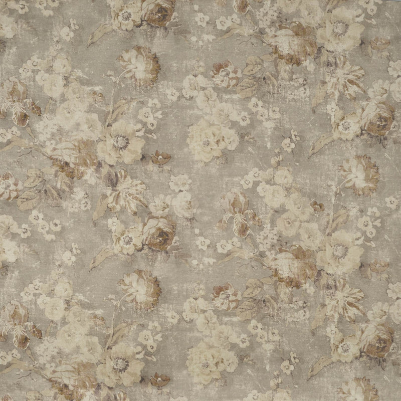 floral linen curtain fabric