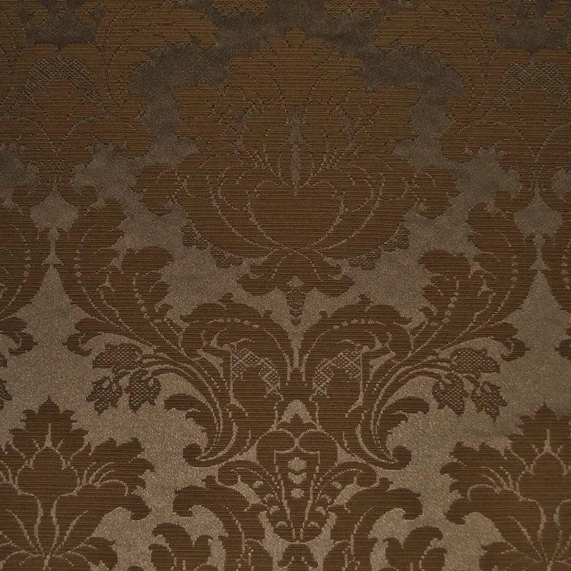 Marlborough Damask Large Pattern Walnut