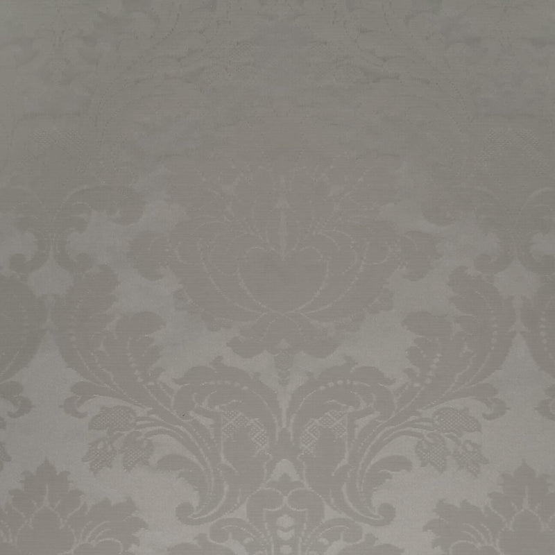 Marlborough Damask Large Pattern Silver Pearl